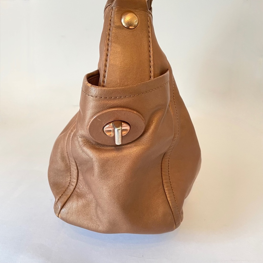 Coach Parker Cinnamon Rose Gold Shoulder Bag 13412 - Picture 6 of 12